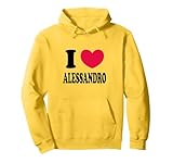 Photo Gallery i love alessandro felpa con cappuccio Photo Gallery i love alessandro felpa con cappuccio