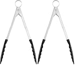 Cuisipro – Cuisipro Küchenzange Edelstahl mit Nylon-Enden, 24 cm, Grill