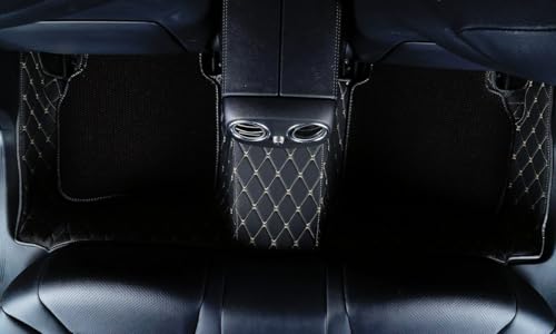 Image of Mr Mattie 7D Car Floor Mats Compatible with Honda Civic Launching to 2019, Black