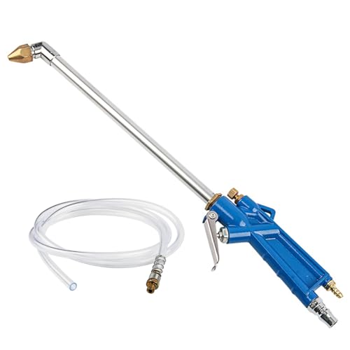 Herramienta neumática de limpieza de motores y máquina de soplado de aire con cilindro extendido de 240 mm para desengrasar el compartimiento del motor - Mantenimiento interior de