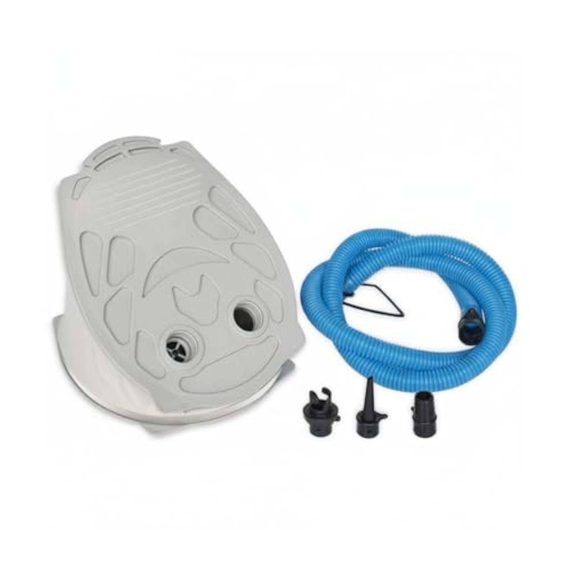 Inflatable Boat Pump with Multiple Nozzle Adapters