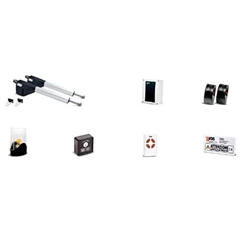 Dieffematic Kit 2 Ante per CANCELLI Fino A 5 MT Kit EGO-400 230 V VDS 11020/2 AUTOMAZIONI