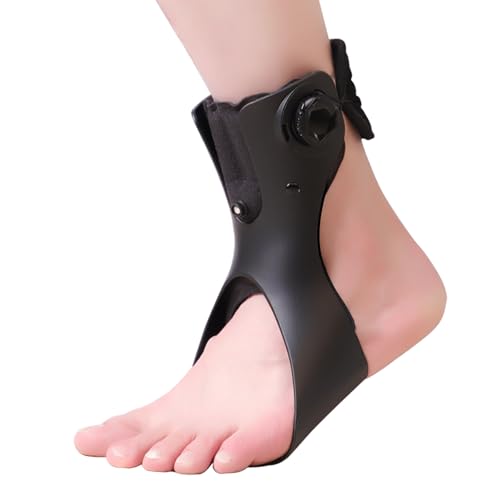Laway Drop Foot Brace Orthosis, Adjustable Drop Foot Brace for Enhanced Walking, Upgraded Inflatable Version,More Comfortable,for Hemiplegia Stroke, Foot Rest (Lft, X-Large)