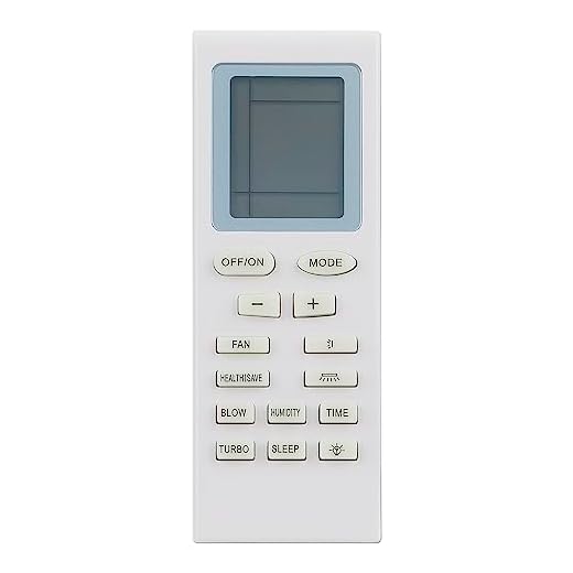 Mando Aire Acondicionado Compatible con MundoClima Orbegozo FanWorld Dicore Gree YBOF2 YB1FA YBOFB YB1F2