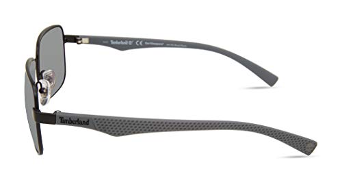 Timberland Men's Tba9263 Polarized Rectangular Sunglasses3