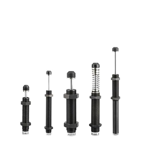 Amortiguador hidráulico neumático AC1425-3 de velocidad baja para automatización industrial