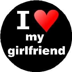 Amazon.com: I Love (Heart) my girlfriend 1.25