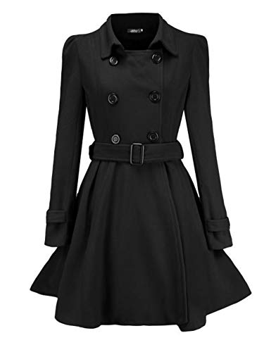 Amazon.com: Sexyshine Women's Winter Double Breasted Dress Coats