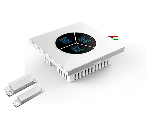 Wireless Garage Door Opener Remote WiFi Switch Universal Controlled by Smartphone for Automatic Gate Opener System (with Door Sensor)