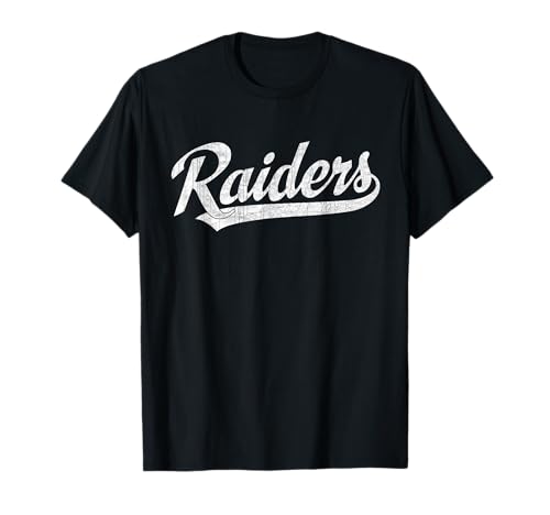 Raiders Vintage Sports Name Design Gifts Men Women Kids T-Shirt