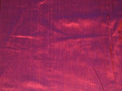 Soie rose et violet Dupioni de 112 cm pour confectionner une robe de soirée sur mesure