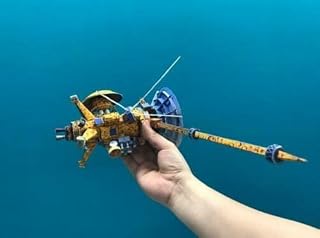 Cassini Huygens mission, space satellite 3D Paper model kit Toy Kids Gifts