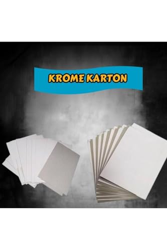 Krome Karton 21x29,7 A4 Ebatında 350 gram 100 Adet (2,18295 KG)