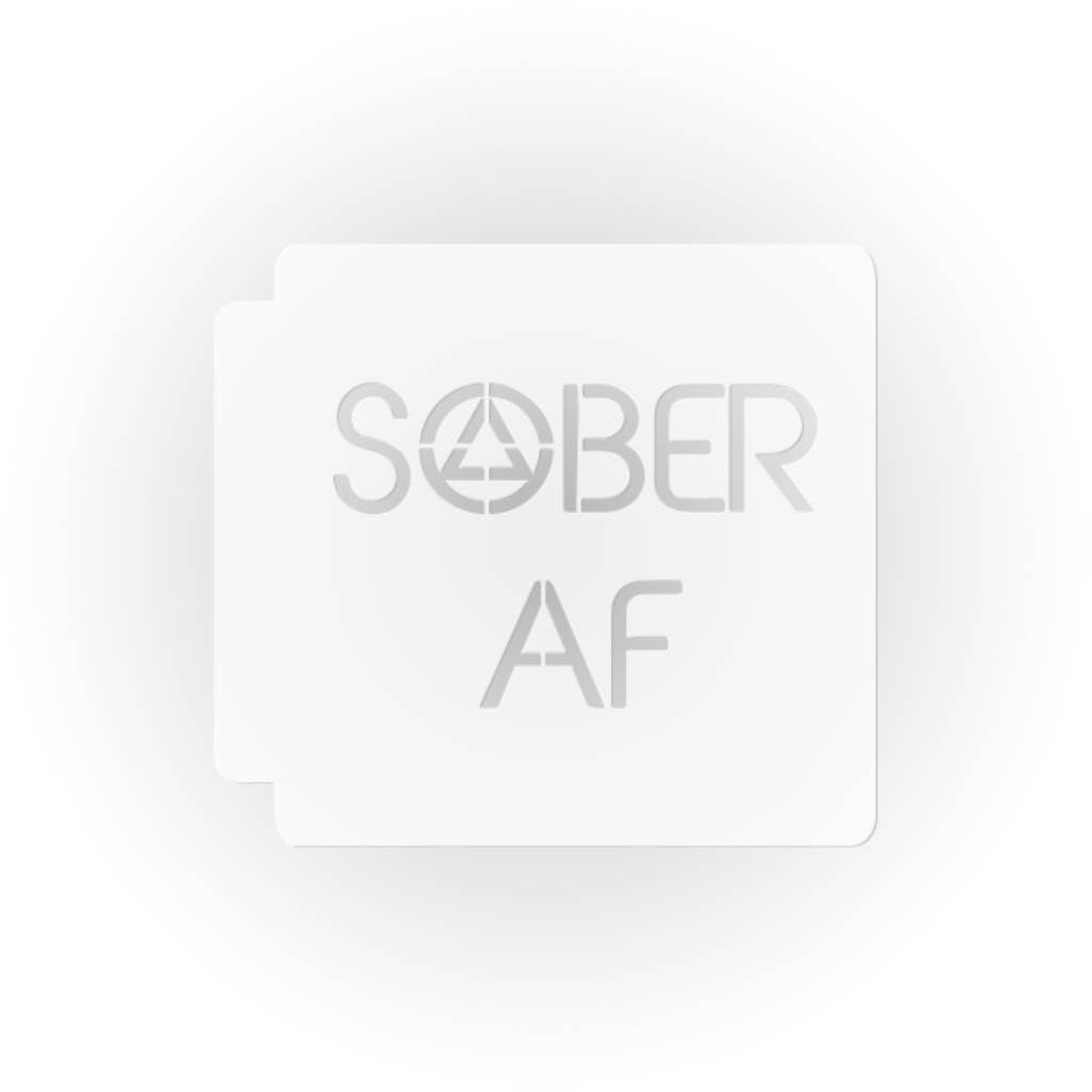 Sober AF 783-J458 Stencil (3 inch)