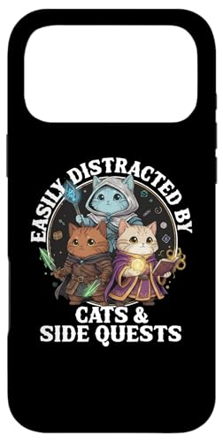 Cats Side Quest Disturted  ʔ ȃ[A X}zP[X iPhone 17 Pro Max p