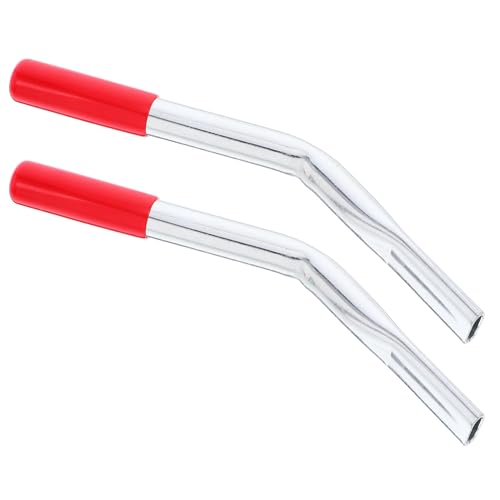 HIAKDOFT 2個車椅子ブレーキ延長ハンドル 耐久性素材製 交換用アクセサリー 多機能トランスポートチェアパーツ ユニバーサル適合モデル