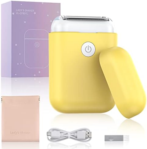 Electric Leg Shaver for Women, YBLNTEK Cordless Lady's Shaver, Womens' Electric Razor for Legs and Arms, Womens Body Hair Removal Trimmer, Waterproof Wet &Dry Shaver, USB Rechargeable
