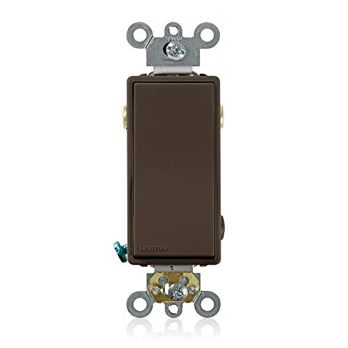 Interruptor silencioso Leviton 20A con conexión a tierra automática