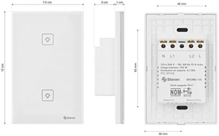 STEREN SHOME-110 dimensions diagram