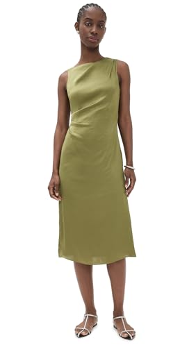 Image of Theory Women's Shoulder Drape Dress