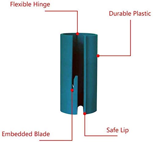 image for AZ.BNC 4Pack Christmas Wrapping Paper Cutter Tool Tube, Kraft Craft Pa