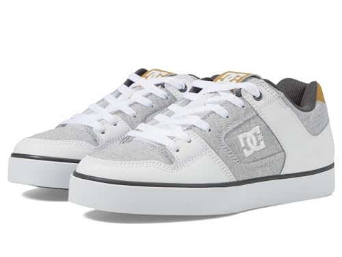 Image of DC Mens Pure Low Top Lace Up Casual Skate Shoe SneakerSkate Shoe