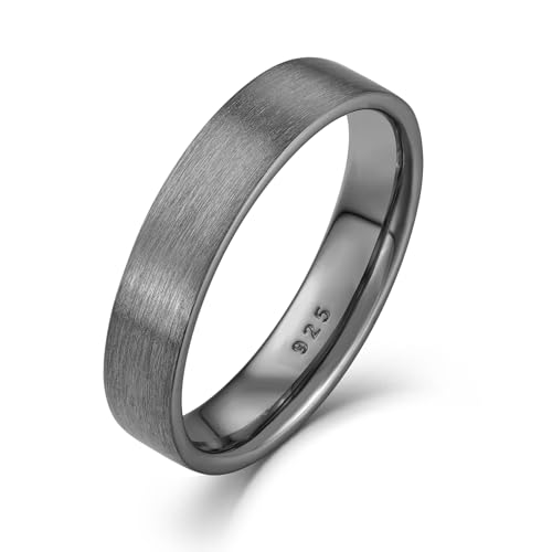 STARCHENIE 5mm �����w�� �j�����p - 925�X�^�[�����O�V���o�[�A�R���t�H�[�g�t�B�b�g�A������}�b�g�d�グ(�T�C�Y7-12) - �V���o�[�A�u���b�N�A�S�[���h, �X�^�[�����O�V���o�[, ��΂Ȃ�