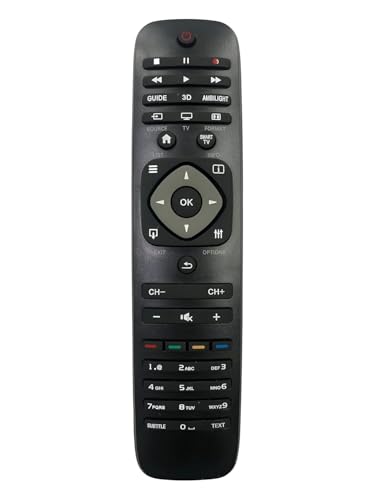 Image of LCD /LED Remote No. URC119, Compatible /Replacement for Philips LCD /LED TV Remote Control (Exactly Same Will Only Work)