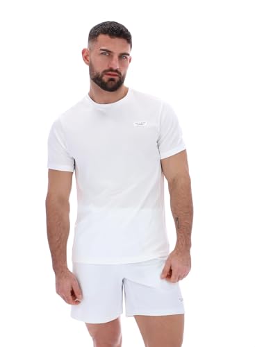 Ted Baker Sport Henry T-Shirt de Tennis pour Homme Blanc XXL