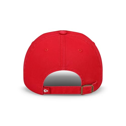 FOCO Kansas City Chiefs NFL Signature Bars Casual Cap - Red - Image 2