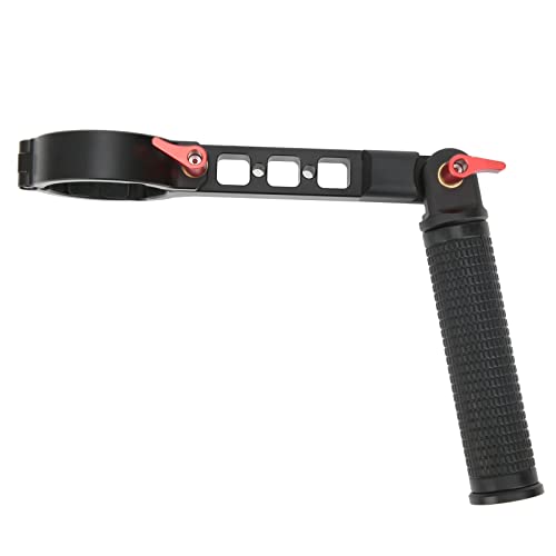 Adjustable Angle Stabilizer Sling Handle Grip for CRANE 2, Comfortable and Anti Slip, 3 1/4in Screws, Aluminum Alloy (Black)