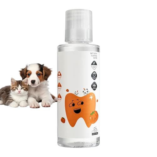 Limpiador bucal para perro, 200 ml, solución ambientadora natural saludable para el aliento de gato, para el hogar, interiores, viajes, cepillado, baño, baño, salud veterinaria