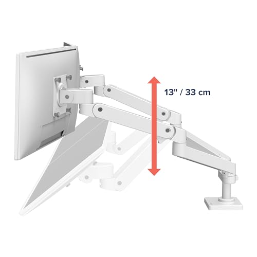 Bras double écran Ergotron LX Pro pour éviter le mal de dos - 6