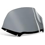 BURANIFUSION-14-Front-Windshield-Wind-Splitter-Smoke-Fits-CVO-SmokeTinted-Hard-Coated-PolycarbonateSimple-InstallationFast-deliveryFree-Return-and-Exchange