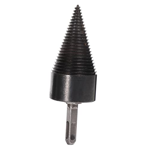 Happyyami Taladro Para Leña Cortadora De Troncos Manual Cuñas Para Cortadora De Troncos Mango Para Broca Tocón Piezas Para Cortadora De Troncos Leña Con Cable Plantilla Para Troncos