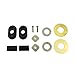 Vroelos 54347031361 Washer & Guide Kit Fits for 2001-2006 BMW E46 325Ci 330Ci M3 - Convertible Top Lock Latch Lever Repair Washer & Guide Kit - 54347031361, 54347031362, AP365421