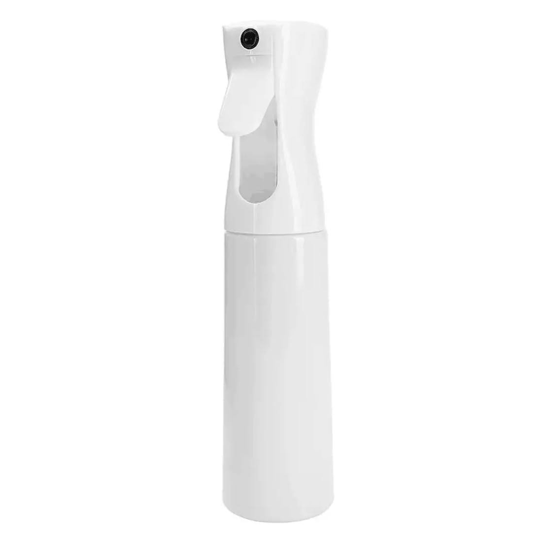 Fitspi White 300Ml Hair Spray Bottle, Continuous Fine Mist Spray Bottles, Sprayer Water Bottles Mister For Salon Hairstyling, Gardening, Plants, Home Cleaning (White)