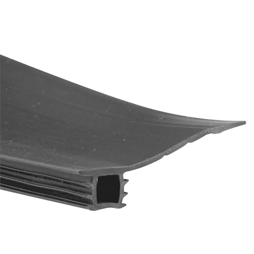 Prime-Line B 705 3/4 In. to 1-3/8 In. Wide, 7 foot, Black Vinyl Bug Seal (Single Pack)