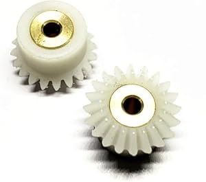 WWBPOIUY 2 szt. Nylonowa Przekładnia Stożkowa 90 Stopni