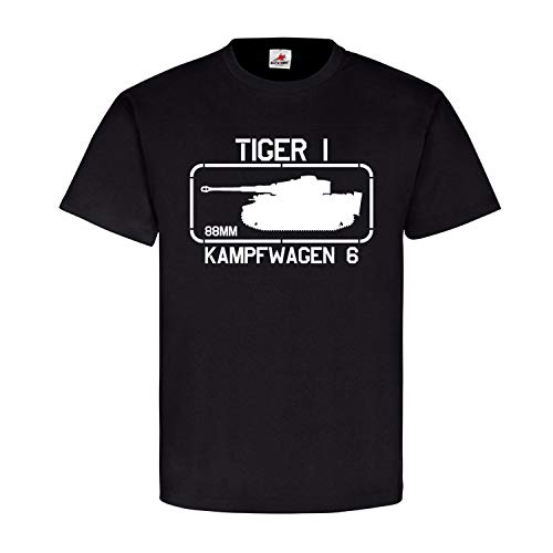 T-Shirt Char Tiger 1 pour fan d'histoire militaire WW2 #15497