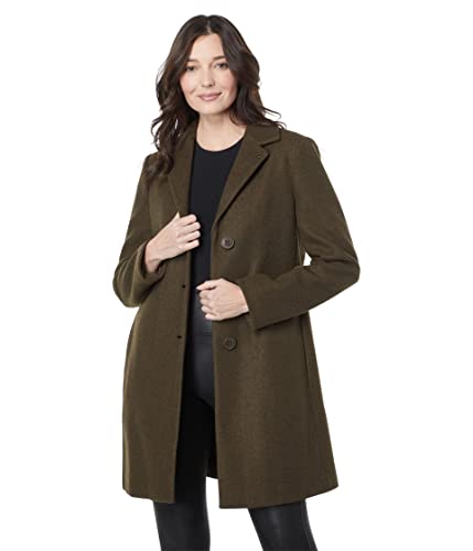 Calvin Klein Single Breasted Peacoat Chocolate Melange XL (US 16)