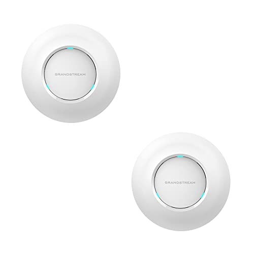 Bundle of 2 Grandstream GWN7610 high-performance Enterprise 802.11ac WiFi Access Point
