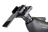 Hawke Universal Digi-Scope Smart Phone Adapter – Fits Eyepieces 33–60 mm, Smartphones 2.6–3.7 in Wide, Lightweight ABS Construction