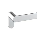 MODONA 7724-A 24-Inch Towel Bar Polished Chrome Oval Series