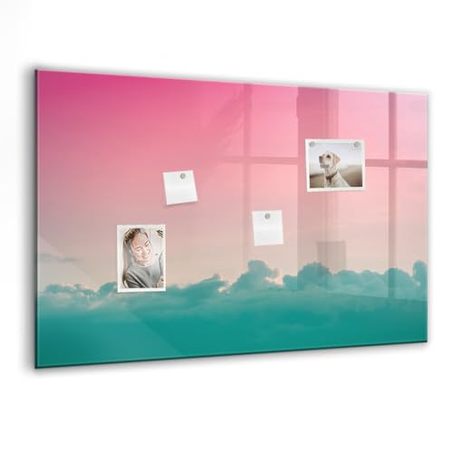 Tableau magnétique en verre pour effacer sans traces vos notes