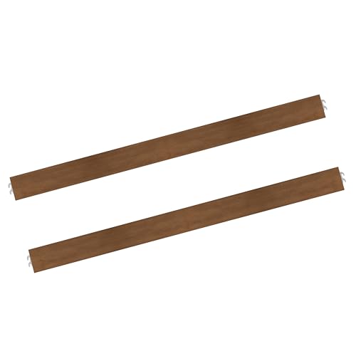 Image of Evolur Flynn Full-Size Bed Conversion Rails, Designed & Tested Cribs, Durable Hardwood Build with Secure Mattress Slats, Easy Assembly - Sedona
