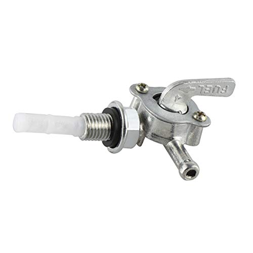 HGC 5 Gallon Universal Generator Gas Fuel Tank Valve Petcock Filter Gauge Chrome Cap Engine Secondary