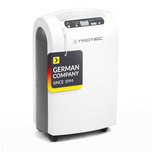 TROTEC Deumidificatore elettrico TTK 100 E – Capacità 30 l/24h, per ambienti fino a 90 m...