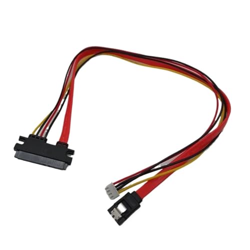 Cable SATA 7+15 a SATA 7 pines 0.1 m miniatura 2