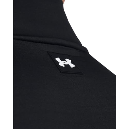 Under Armour Men's Storm Daytona Half Zip, (001) Black/White/White, Medium4
